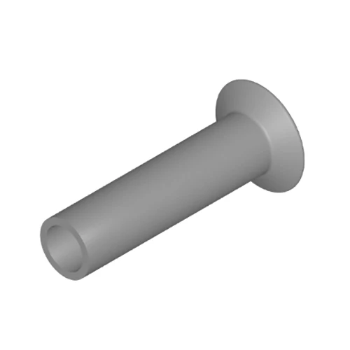 120 ° countersunk head semi-tubular rivets สกรูโลหะ-nonferrous