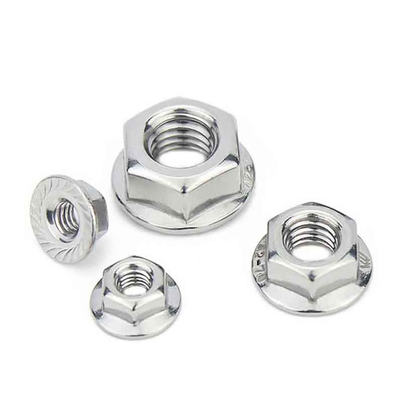 น็อตหกเหลี่ยมงอเย็นพร้อมหน้าแปลน