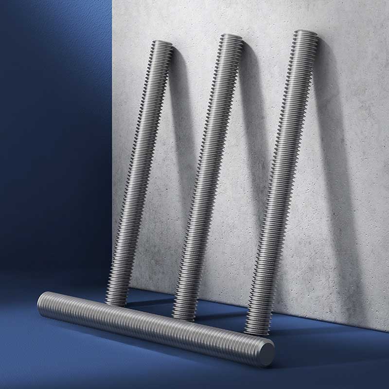 สตั๊ดเกลียวเต็มมีจุดวงรี