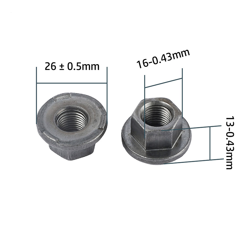 น็อตล็อค hex weld กับหน้าแปลน