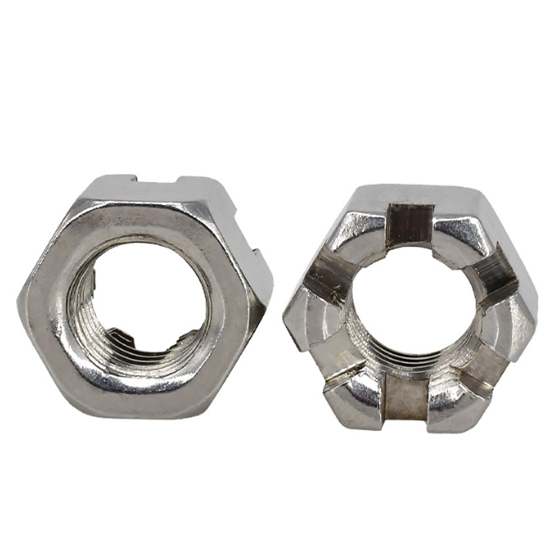 hexagon slotted และ castle nuts style 2