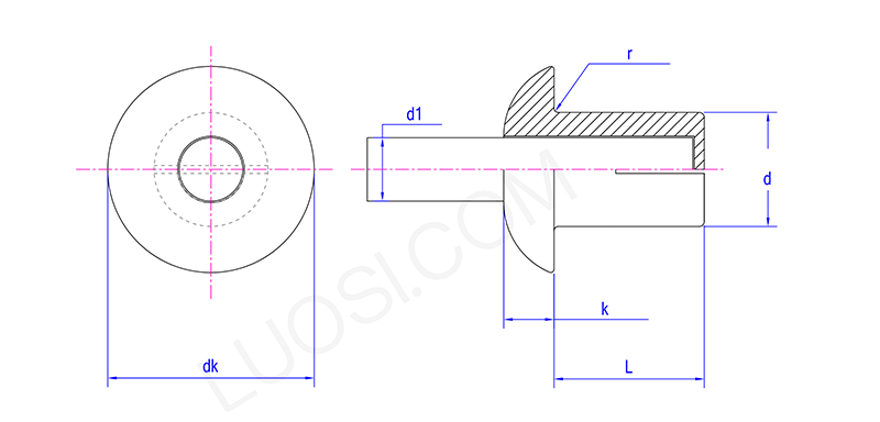 Production Proven Core Penetrating Rivet