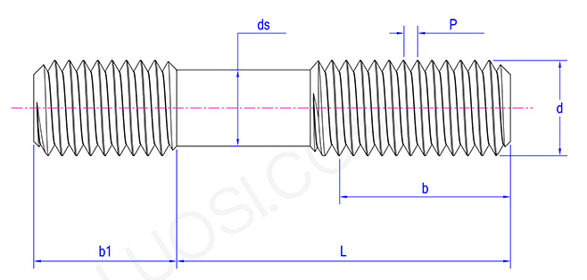 Type B Double End Stud