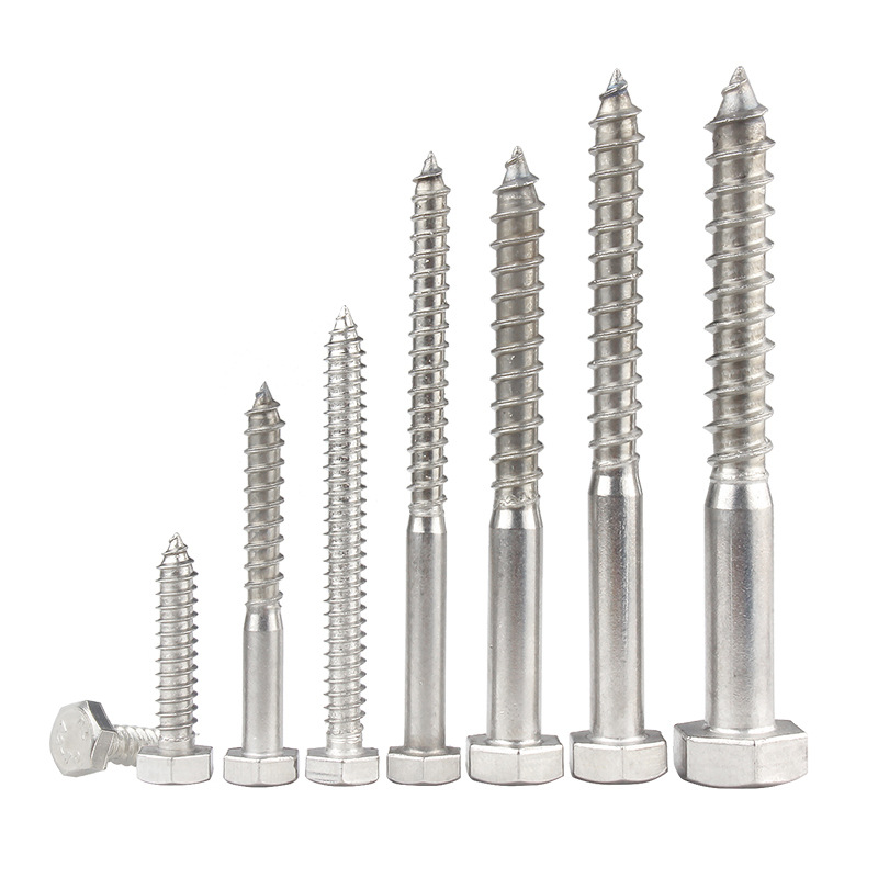 Wooden Structure Hexagon Head Wood Screws