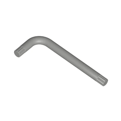 l-wrench สำหรับสกรูที่มี serration interna
