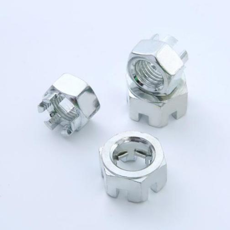 ตัวชี้วัด slotted hex nuts