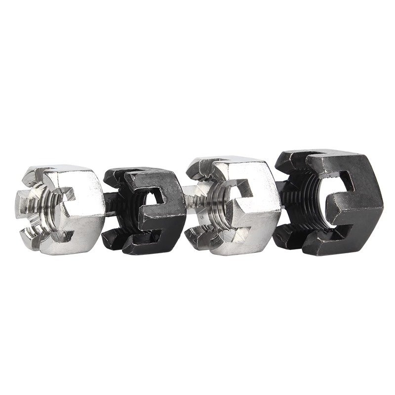 Slotted Hex Castle Nuts