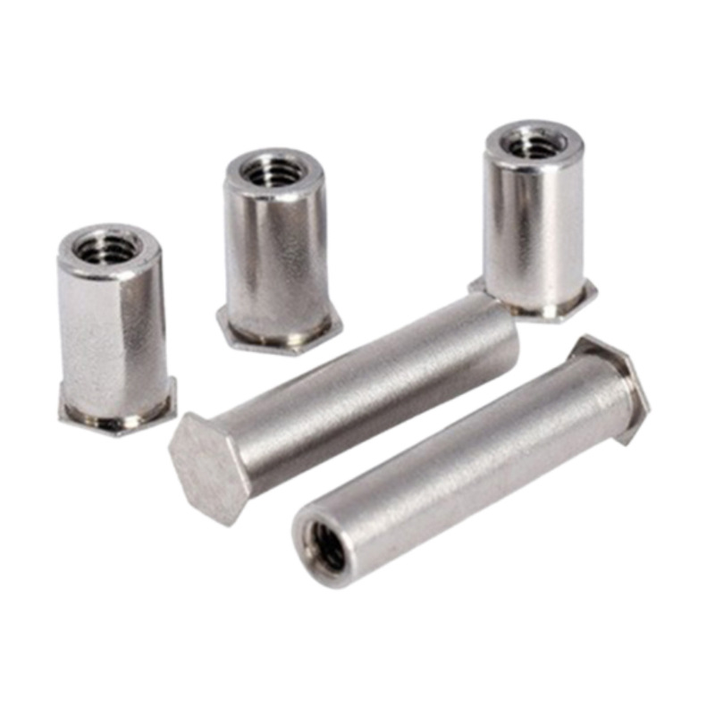 UN HOLE HOL FLAT HEAD HEXAGON RIVETED NUT